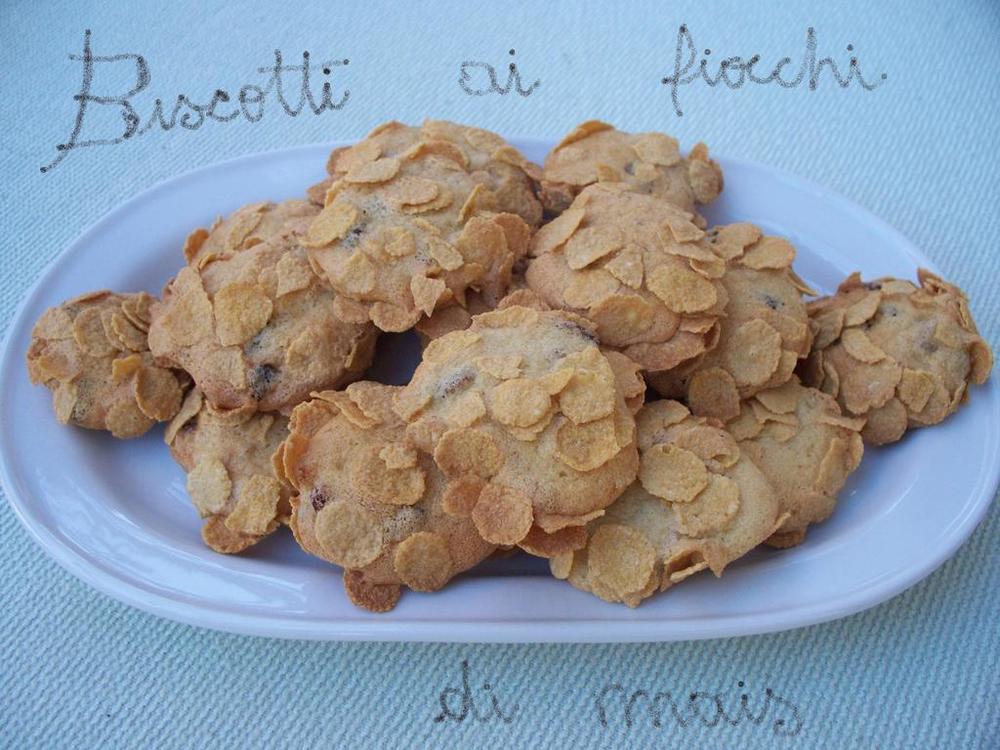 Biscotti ai fiocchi di mais di Grazia Provinciali - Recipefy