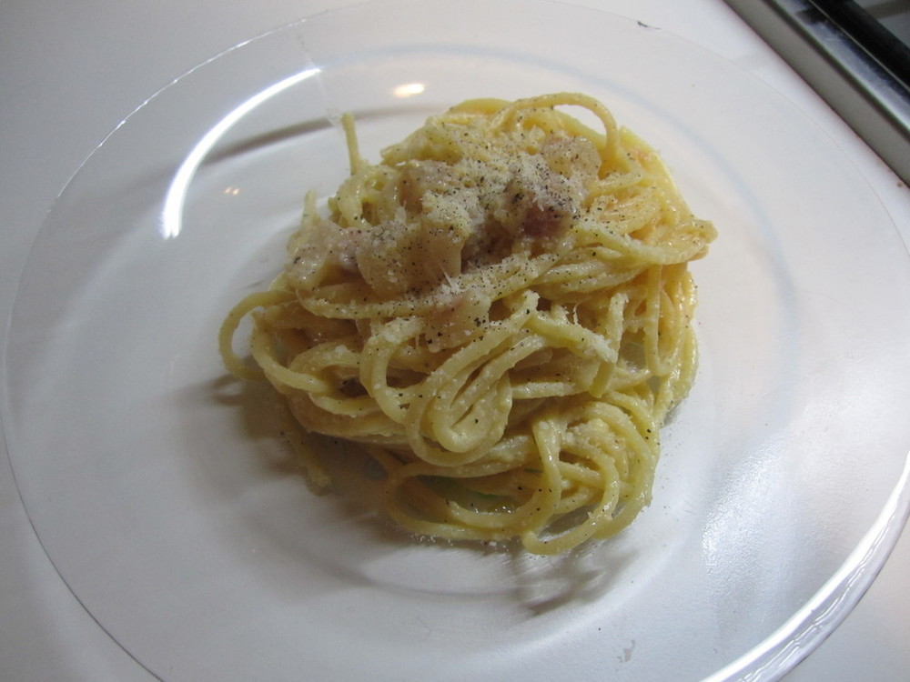 Spaghetti alla carbonara de Daniela Vietri - Recipefy