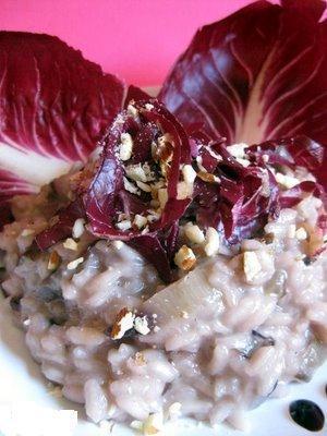 RISOTTO AL RADICCHIO MANTECATO AL CAPRINO de Valentina - Recipefy