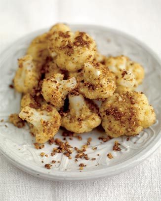 roasted cauliflower with cumin, coriander and almonds de paddy sears - Recipefy