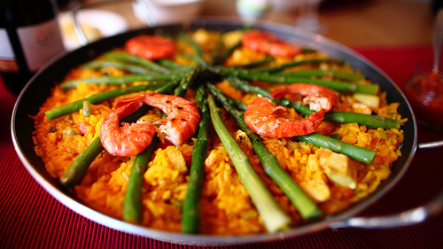 New-style seafood paella de debsxx - Recipefy