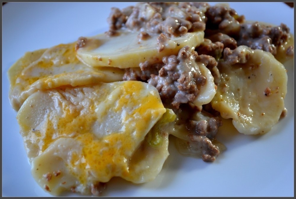 Hamburger Potato Casserole of Lisa Evanoff - Recipefy