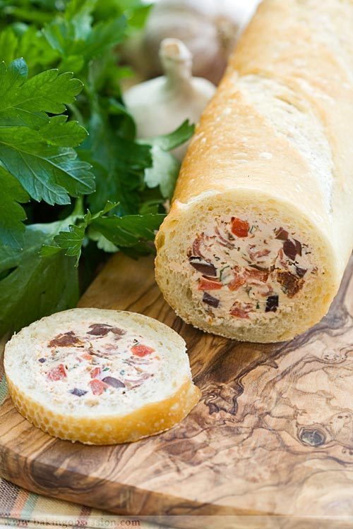 Stuffed Baguette of Lisa Evanoff - Recipefy