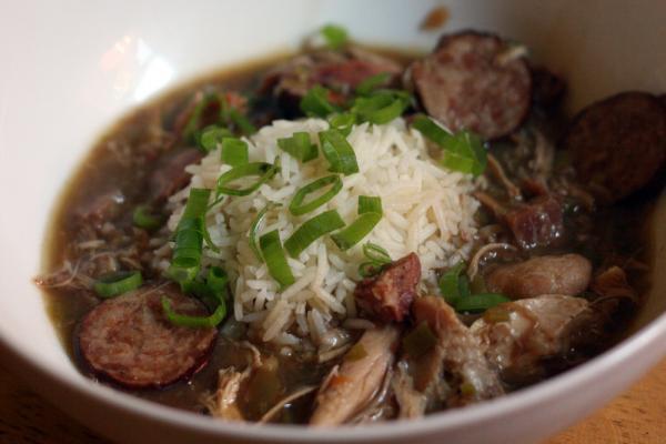 Chicken and Sausage Gumbo  of Lisa Evanoff - Recipefy