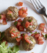 Italian Meatballs with Bruschetta of Lisa Evanoff - Recipefy