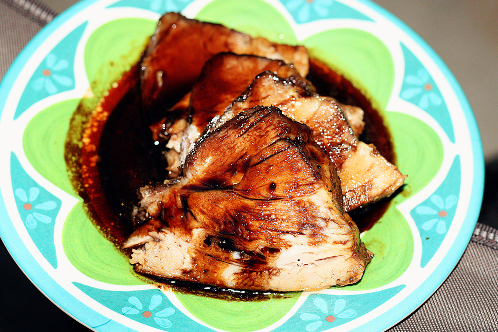 Brown Sugar Balsamic Glazed Pork Loin of Lisa Evanoff - Recipefy