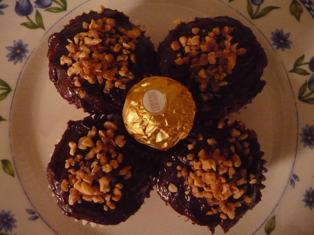 Cupcakes de bombones Ferrero Rocher of nika - Recipefy