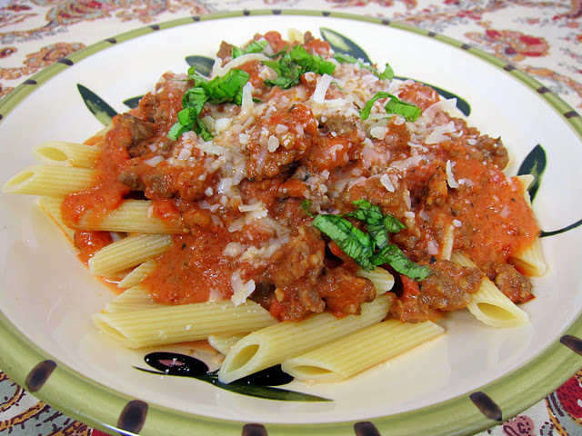 Spicy Tuscan Style Sausage Ragu de Lisa Evanoff - Recipefy