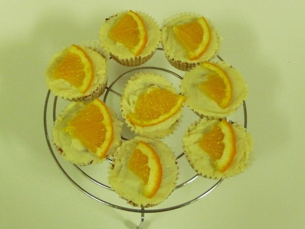 Cupcakes de naranja con especias of nika - Recipefy