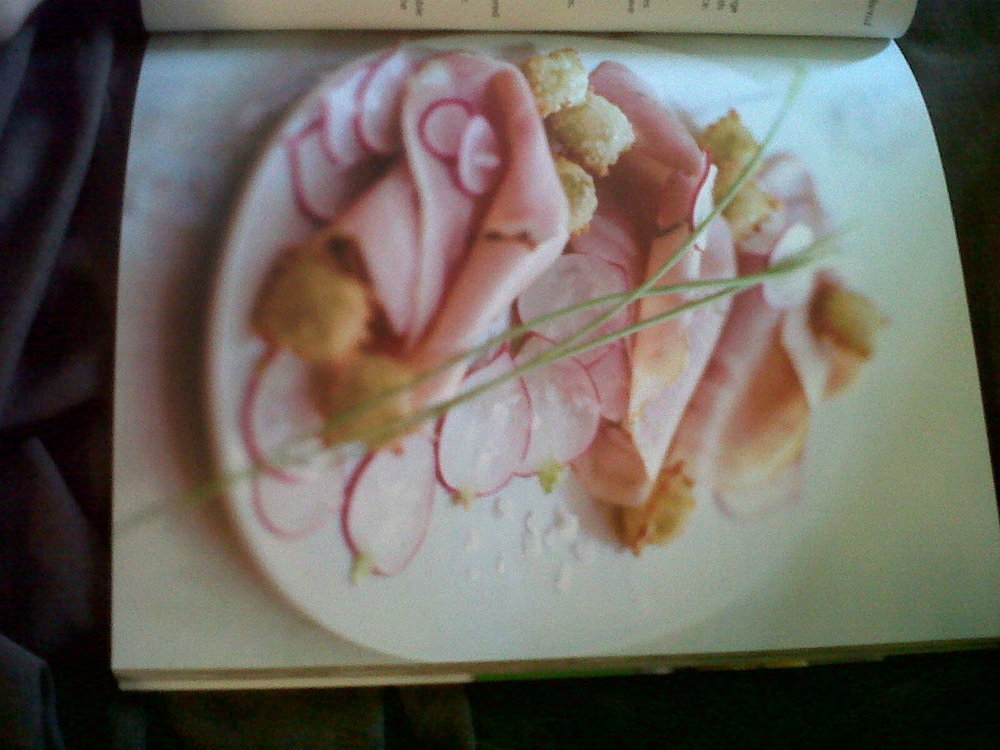 Ham Salad with Fritters de Forbidden - Recipefy