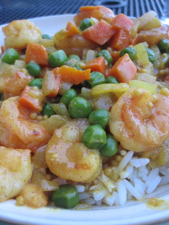 Bombay Shrimp Curry with Coconut Rice of Michelle - Recipefy