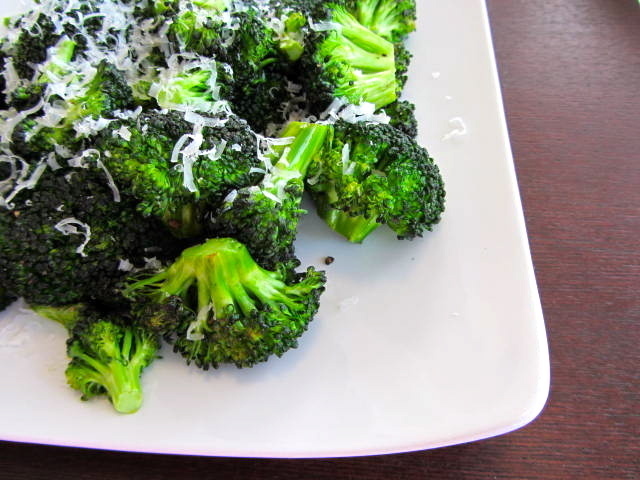 Roasted Broccoli with Parmesan of Kimberley Barcus - Recipefy