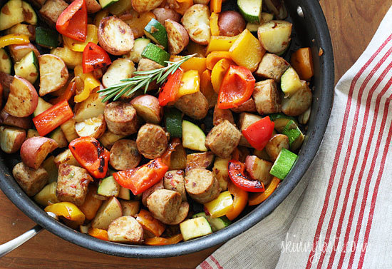 Summer Vegetables with Sausage & Potatoes of Kimberley Barcus - Recipefy