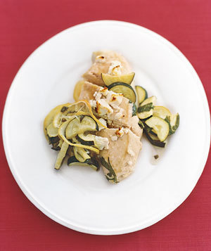 Feta Chicken with Zucchini of Kelly Snyder - Recipefy