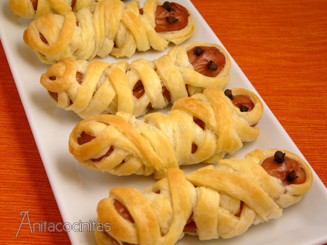 SALCHICHAS MOMIAS HALLOWEEN of María Fdez Mangas - Recipefy