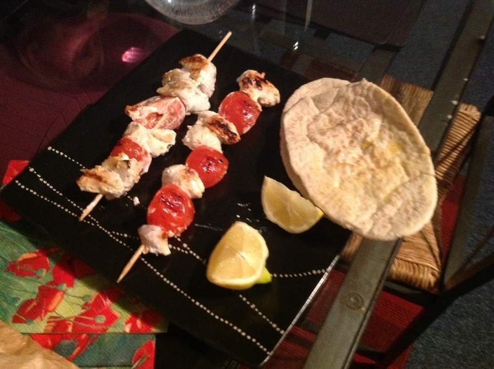 Orange Chicken Souvlaki of Calvin Atkinson - Recipefy