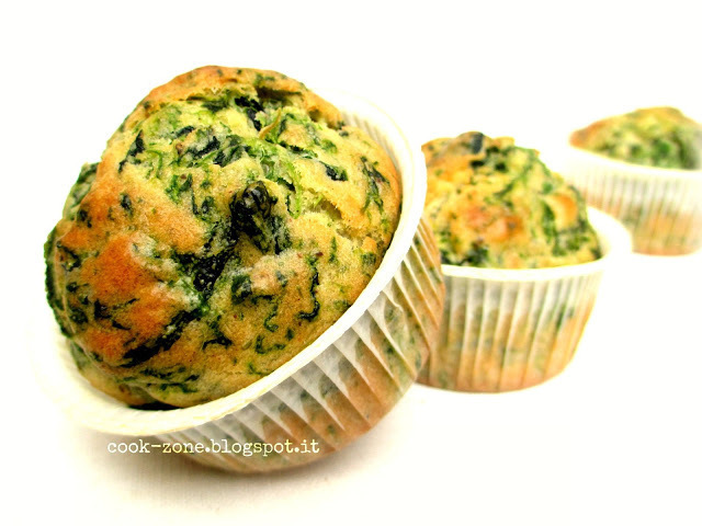 Muffins agli spinaci of Inés De Suárez - Recipefy