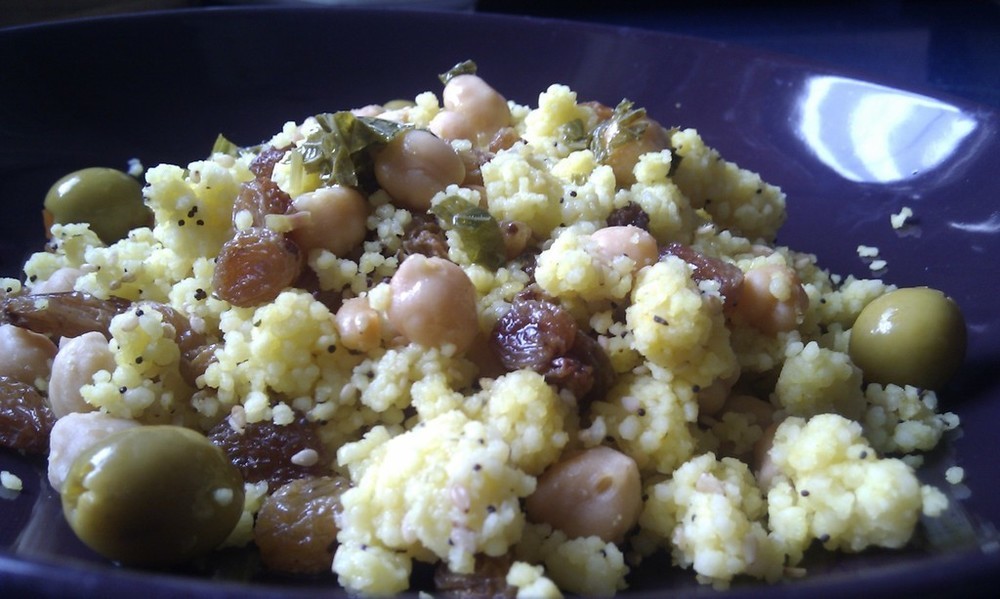 Ensalada de couscous y garbanzos of Vegan-Ita - Recipefy