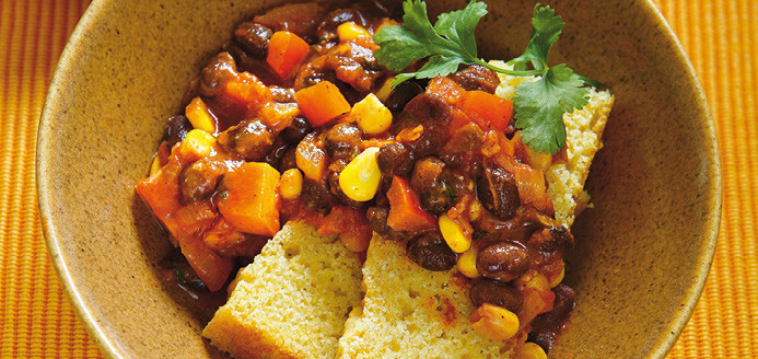Chili végé aux haricots noirs of wise - Recipefy