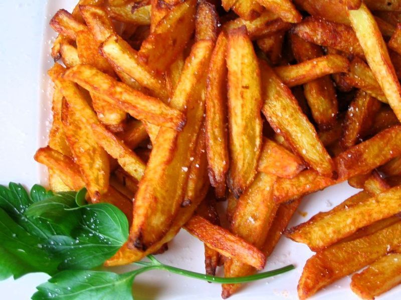 Patatas fritas al horno of Clea - Recipefy