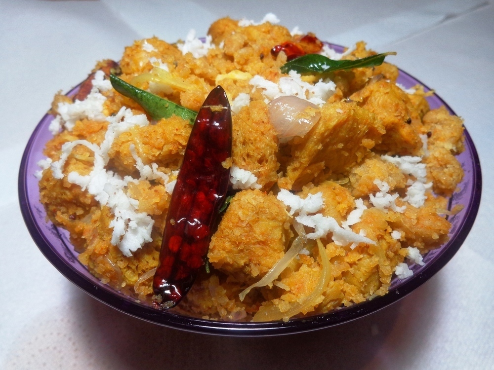 Puttu-Soyachunk Upma of Kitchen Snippets - Recipefy