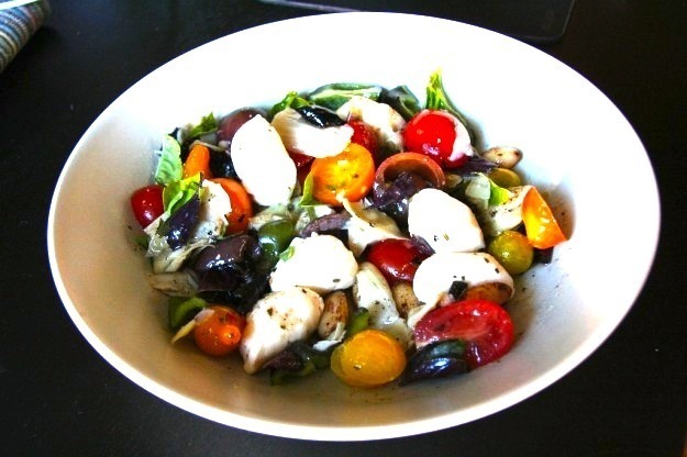 Insalata Caprese Recipe - Mozzarella and Tomato Salad of Rosa Lanzillotti - Recipefy