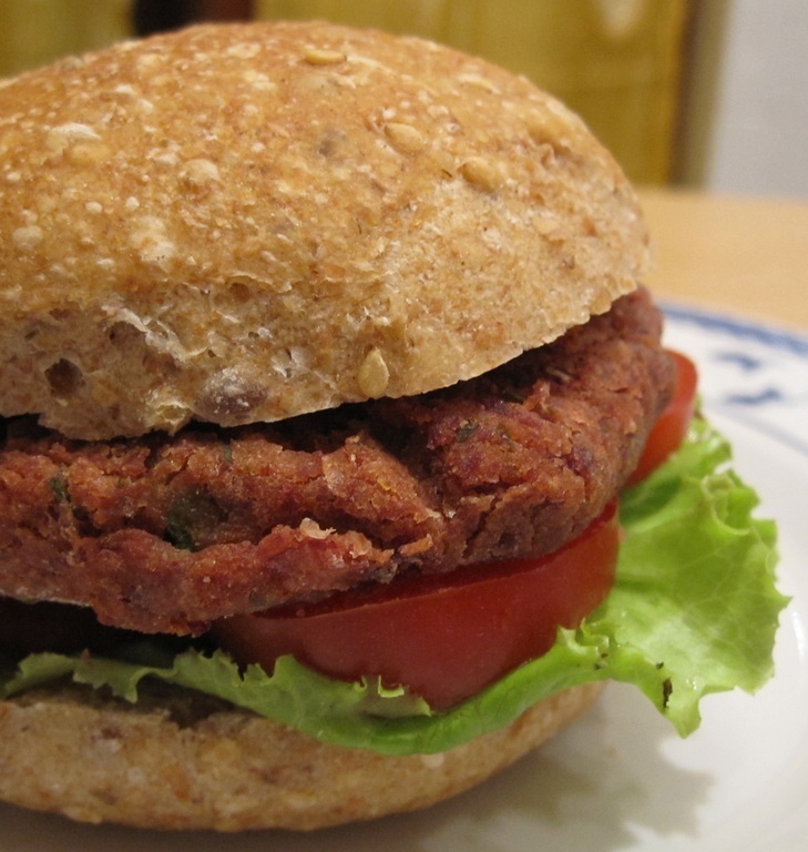 Burger vegetariano con fagioli borlotti de Samantha Wii Dreoni - Recipefy