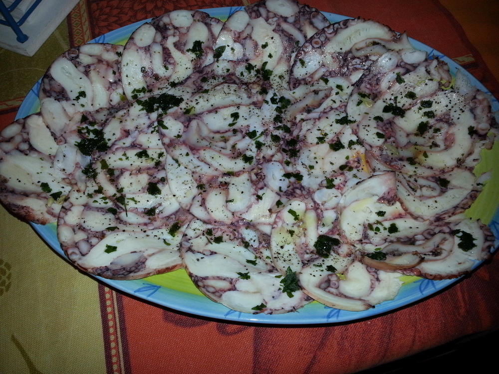 CARPACCIO DI POLPO of clementina zambrini - Recipefy