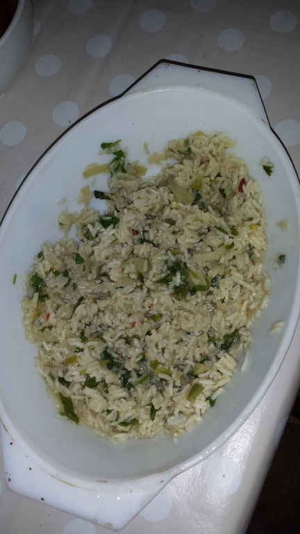 Green Rice Pilaf di tania chomicz - Recipefy