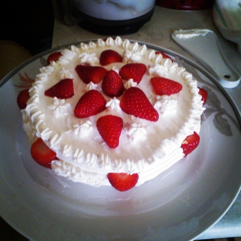 Torta panna e fragole di MSerLil - Recipefy