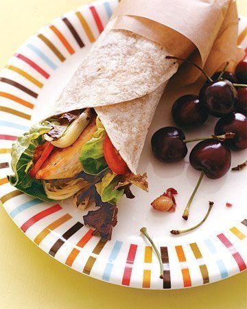 Mediterranean Chicken Wrap de Sara Meyer - Recipefy