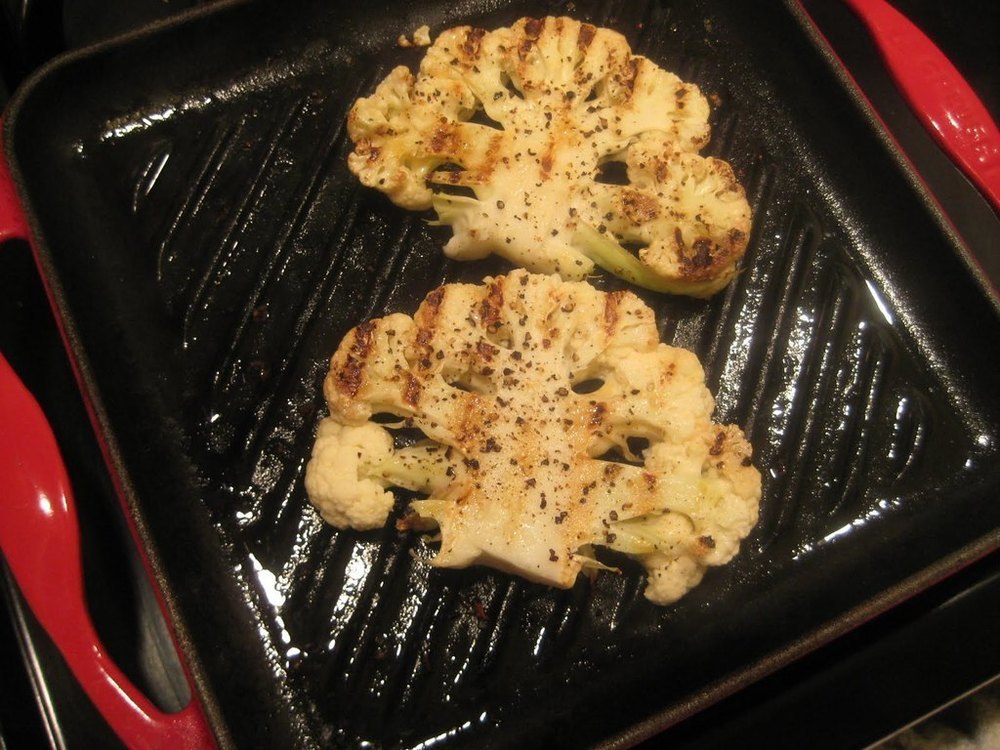 Grilled Cauliflower de Elaine Crawford Daguanno - Recipefy