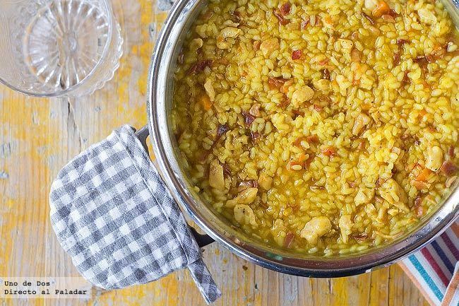 Arroz con pollo al azafrán of Angel Romero - Recipefy