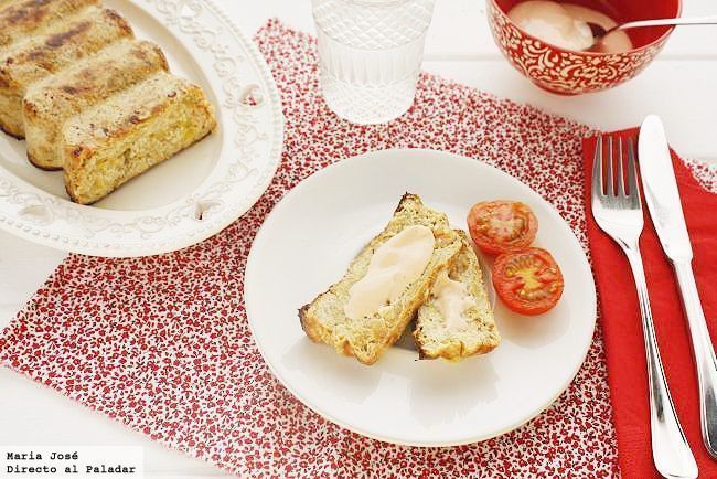 Pastel de puerros y gambas al eneldo de Angel Romero - Recipefy