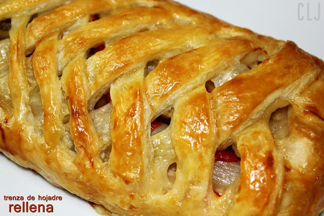 Trenza de hojadre rellena of Angel Romero - Recipefy