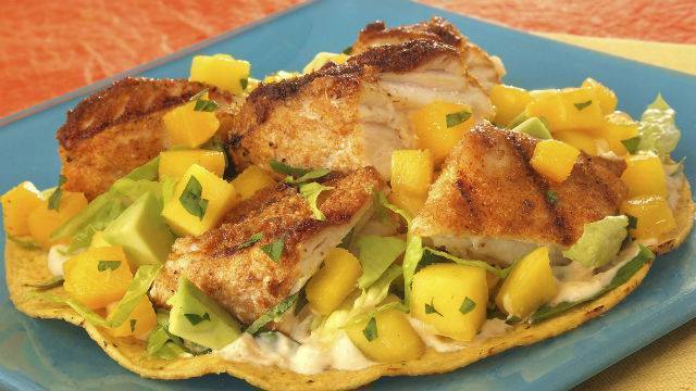 SALPICON DE PESCADO CON VINAGRETA DE MANGO of casama - Recipefy