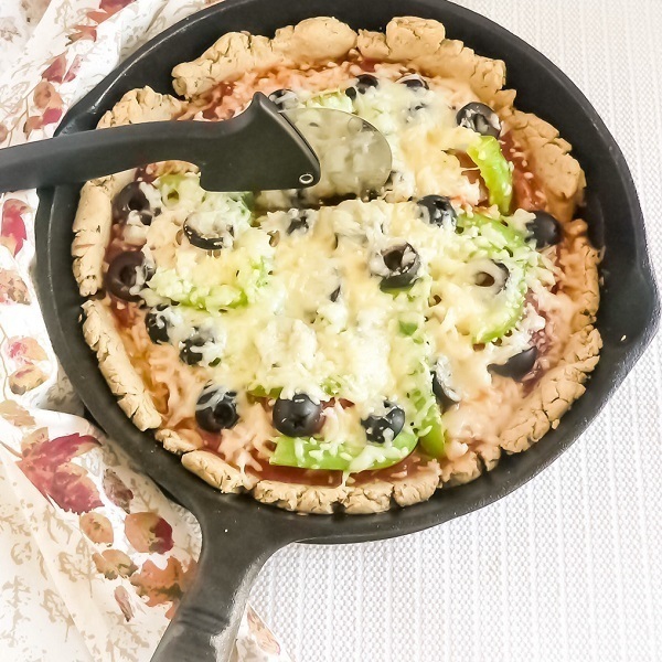 Oatmeal Almond Pizza Crust de kiipfit - Recipefy