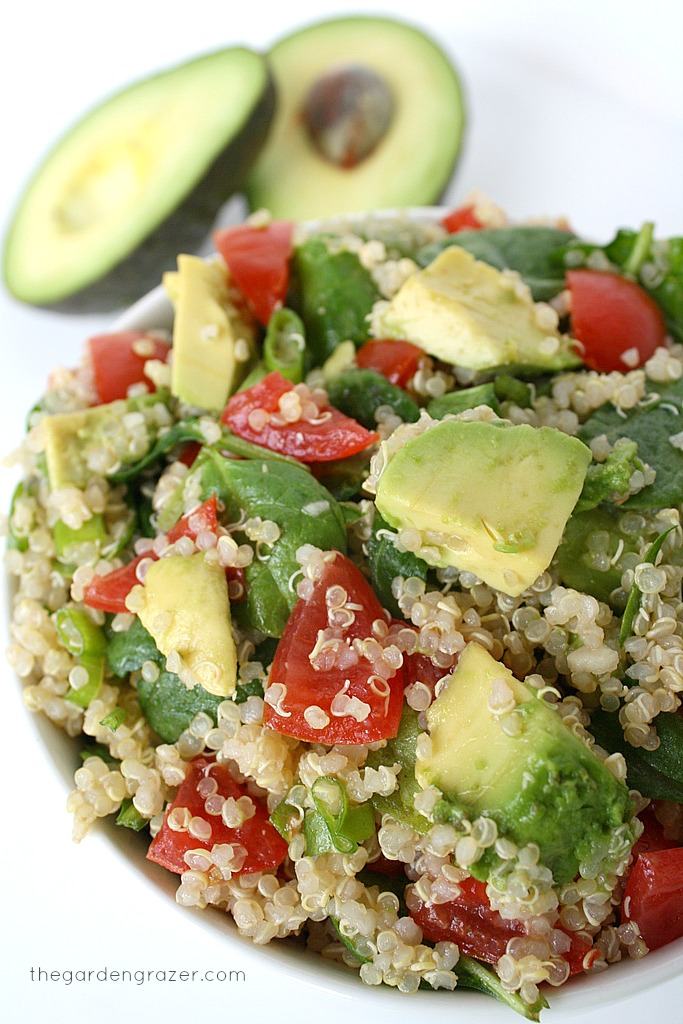 Eng_Quinoa Avocado Spinach Power Salad de BarboraBH - Recipefy