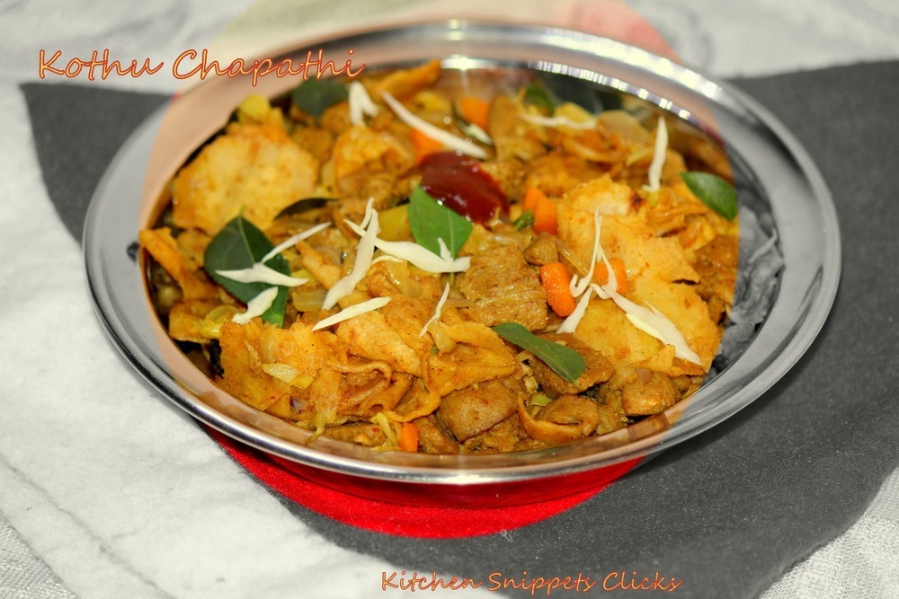 Kothu Chapathi di Kitchen Snippets - Recipefy