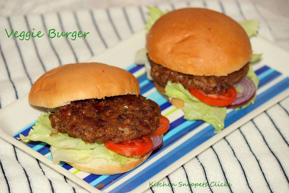 Veggie Burger di Kitchen Snippets - Recipefy