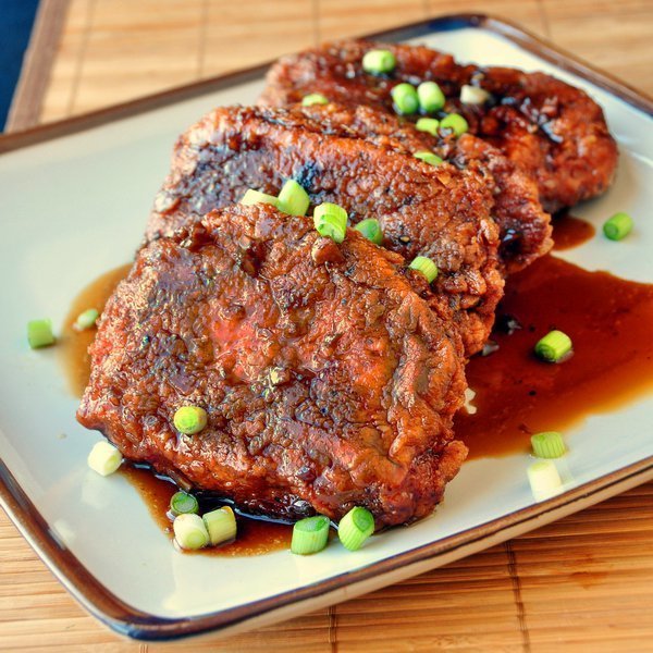 Double Crunch Honey Garlic Pork Chops di Andrea Metzger Emling - Recipefy