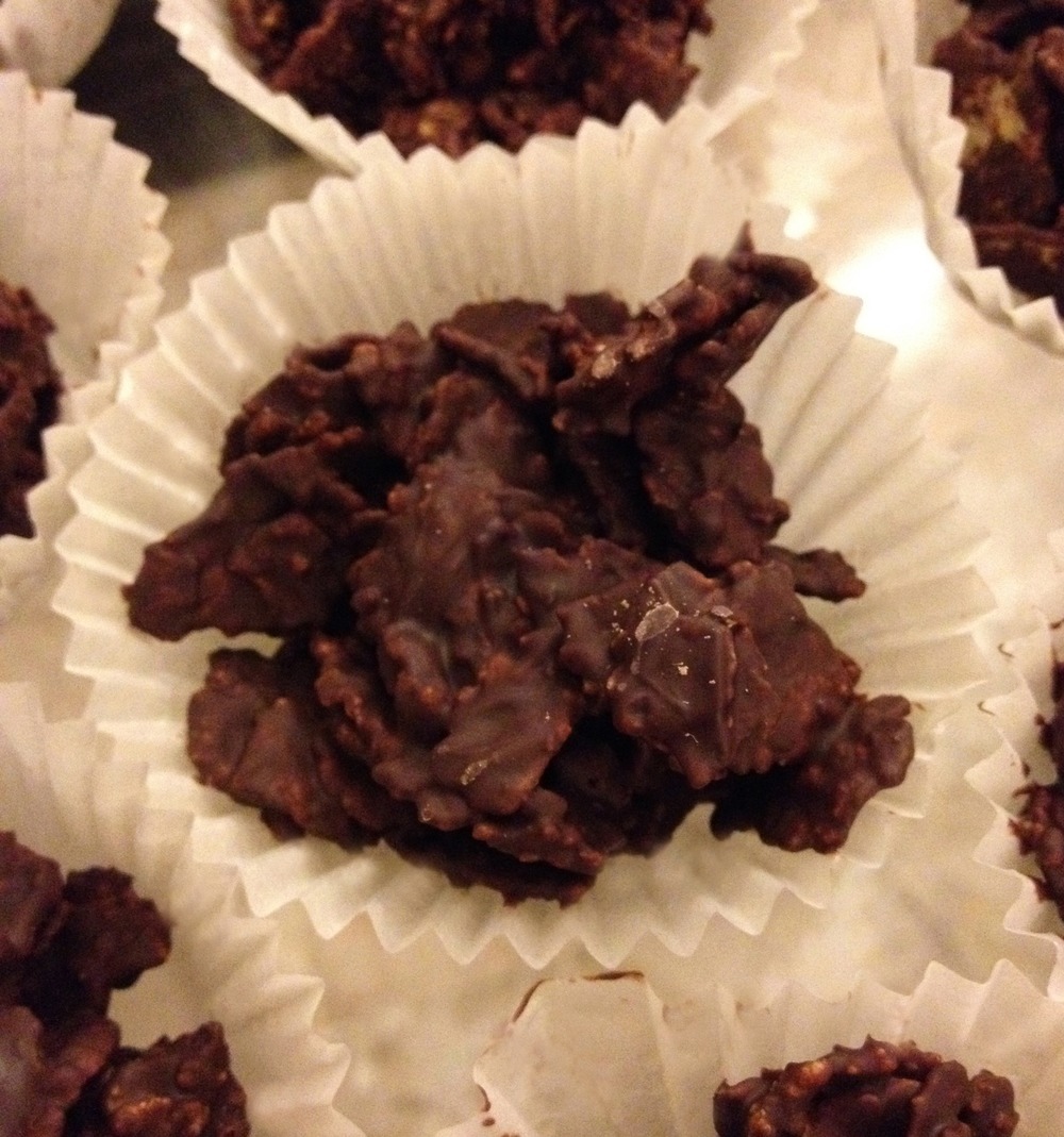 Dolcetti inglesi corn-flakes-cioccolato of Alessandra Alvisi - Recipefy