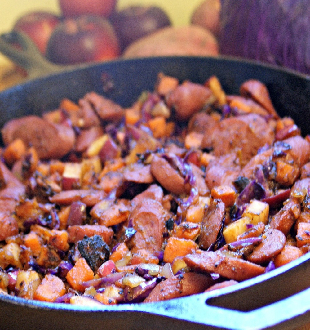 Scott's Sweet Potato & Sausage Hash de Sara Meyer - Recipefy