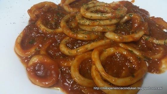 POTA (CALAMAR) CON TOMATE de Leire Kalesi - Recipefy