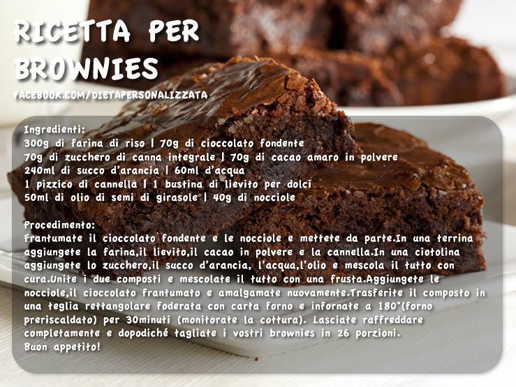 Brownies di Valentina - Recipefy