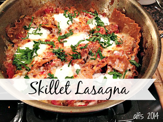 Skillet Lasagna of Courtney Glantz - Recipefy