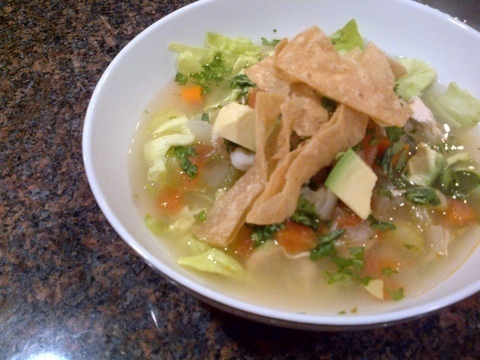 Posole Styled Yucatan Lime Soup of Courtney Glantz - Recipefy