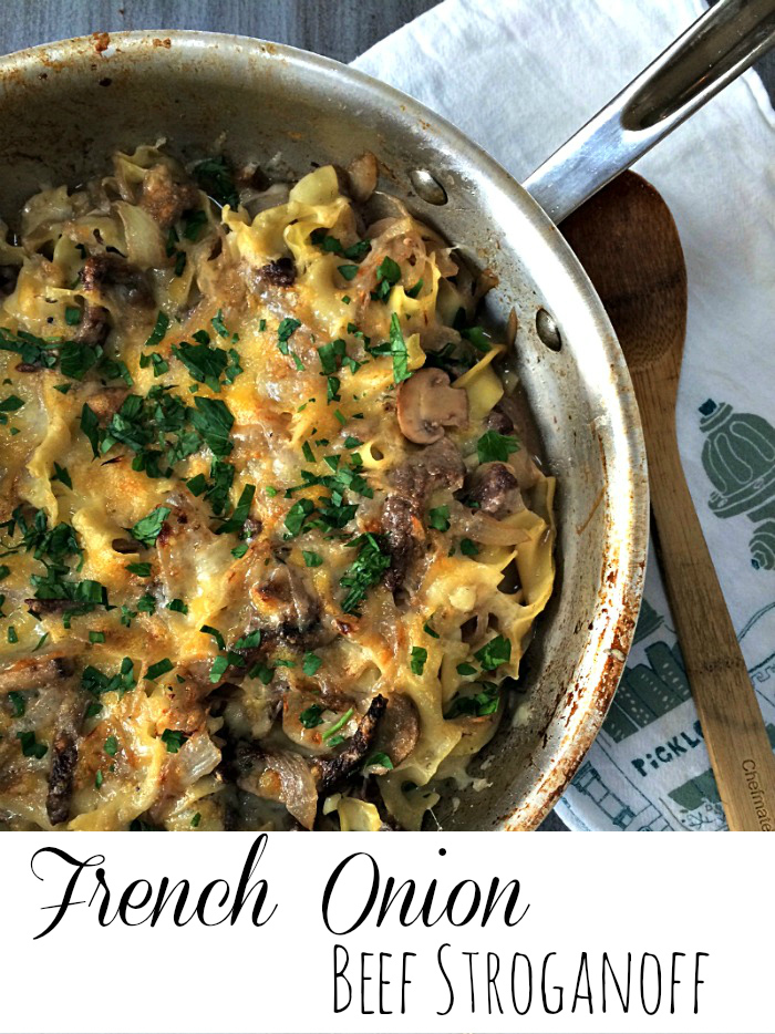 French Onion Beef Stroganoff of Courtney Glantz - Recipefy