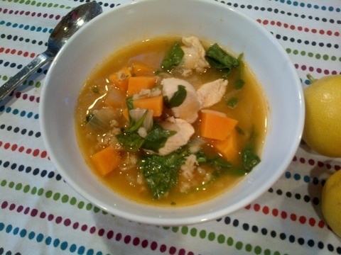 Spicy Chicken Barley Soup of Courtney Glantz - Recipefy