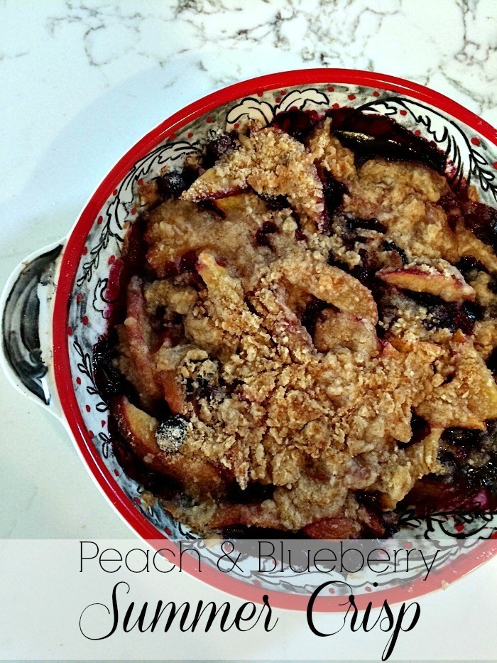 Peach and Blueberry Summer Crisp of Courtney Glantz - Recipefy